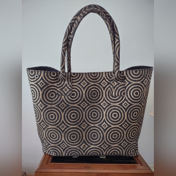 Ankara Print Tote - Picture 2 of 8